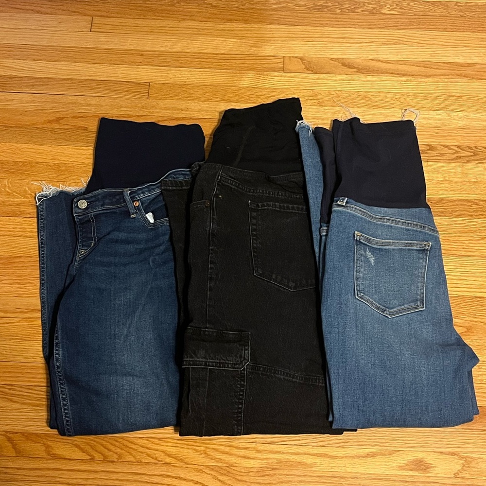 Maternity Jeans Bundle - 12/14